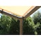 Shelterlogic 10x10 Del Ray Gazebo Canopy Charcoal Frame Tan Cover 22514 - alternate 5